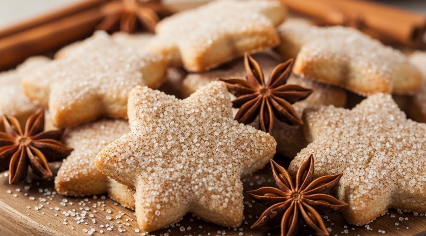 Pripremite Zvezdaste Šećerne Keksiće sa Cimetom – Slatki Sjaj Praznika