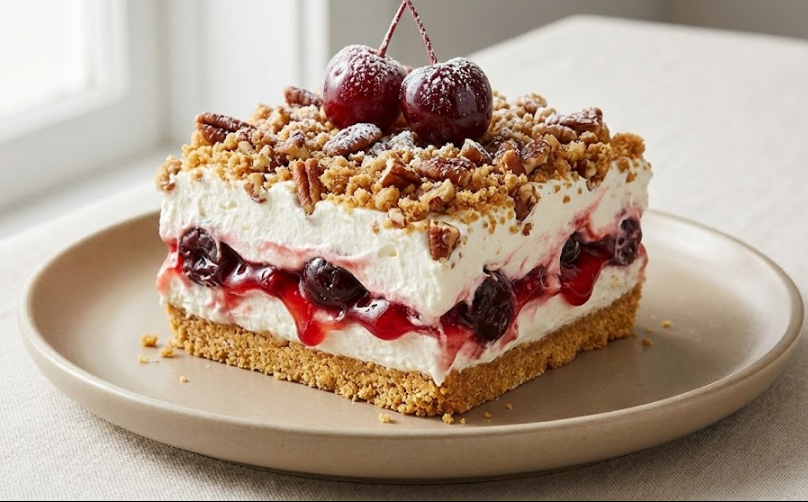 Pripremite Raskošni Desert sa Višnjama bez Pečenja – “Cherry Yum Yum”