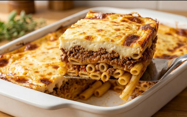 Pripremite Tradicionalni Grčki “Lazanje” sa Bešamelom – Praznik za Oči i Nepca