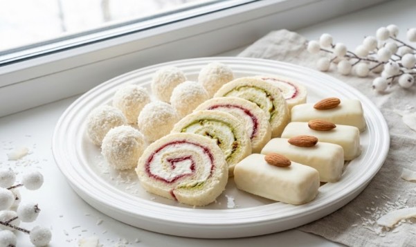 Bela Kokos Bajka: 1 Bela Smesa za 3 Vrste Nežnih Kolača