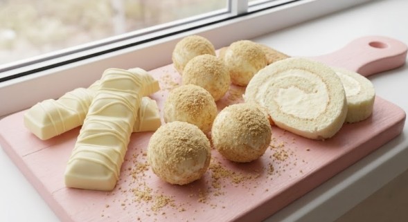 Bela Plazma: 1 Smesa za 3 Nežna Kolača sa Belom Čokoladom (Recept)