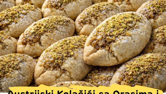 Najbolji Recept za Austrijske Kolačiće sa Orasima i Pomorandžom