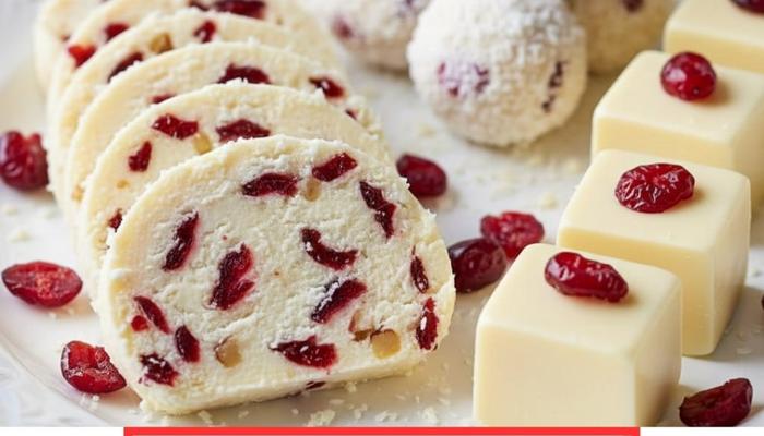 Ukusni Brusnica Rolat sa Belom Čokoladom