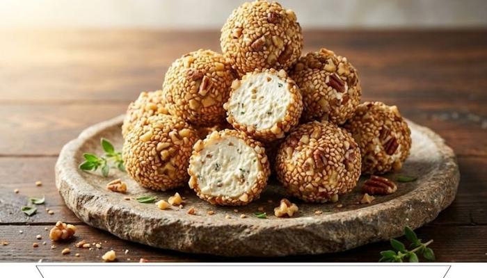 Najbolji Recept za Brze Sirne Kuglice sa Susamom