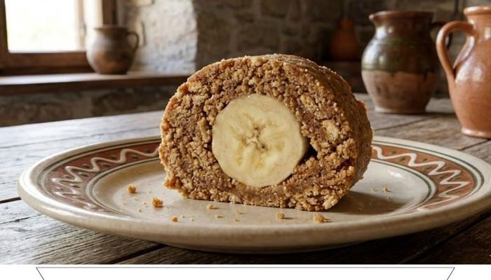 Najbolji Brzi Slatki Rolat sa Bananom Recept