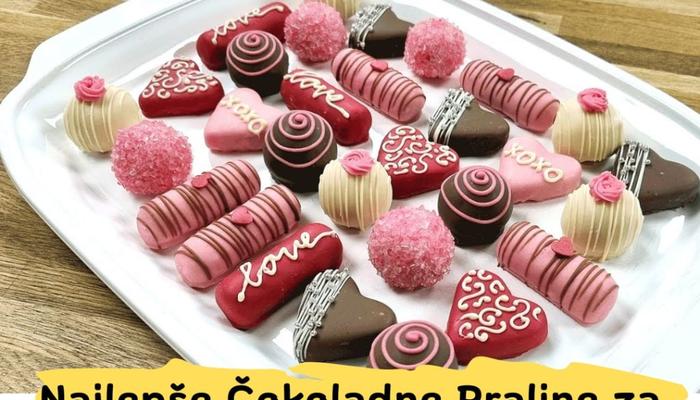 Najlepše Čokoladne Praline za Dan Zaljubljenih Recept