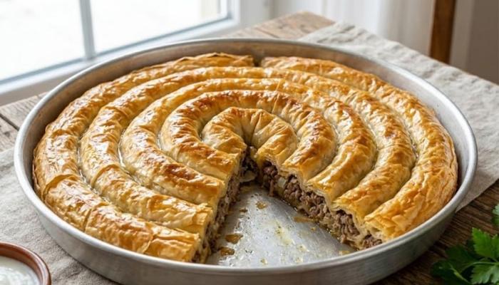 Najbolji Domaći Burek sa Mesom Recept za Savršeni Užitak