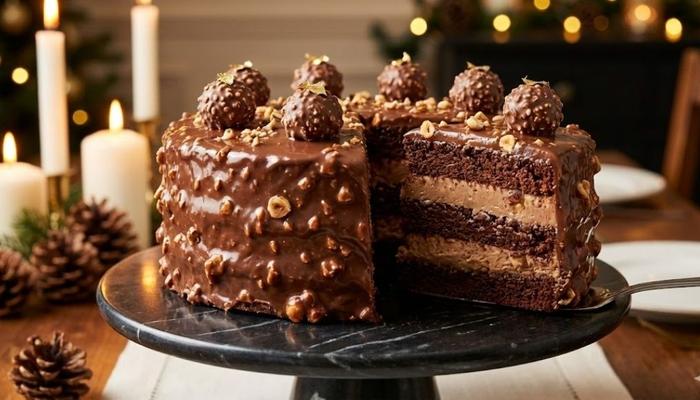 Neodoljiva Ferrero Torta: Recept sa Lešnicima i Čokoladom
