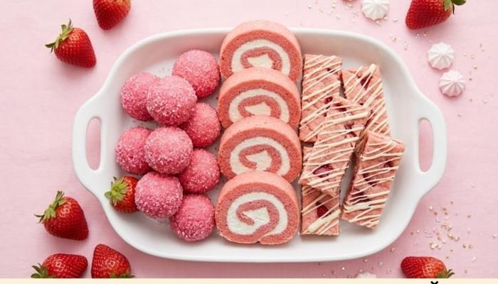 Jagoda Trio: Najslađi Roze Kolači od Jedne Smese