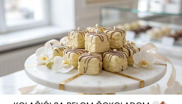 Najbolji Kolačići sa Belom Čokoladom Recept