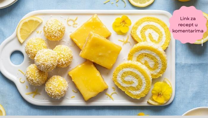 Limun Kokos Trio: Tri Osvežavajuća Kolača iz Jedne Smesa