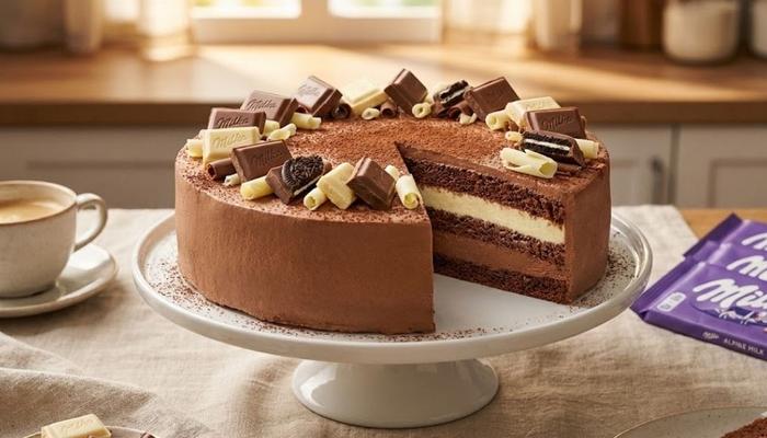 Milka Torta sa Čokoladom i Plazma Keksom