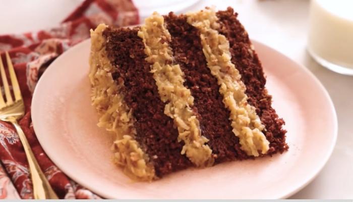 Nemačka Čokoladna Torta sa Kokosom i Orasima Recept