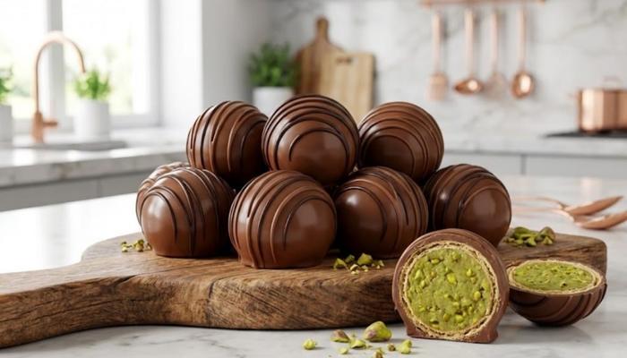 Raskošne Posne Kuglice sa Pistaćima i Čokoladom – Savršen Desert