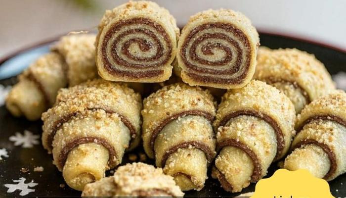 Recept za Rolovane Posne Kiflice sa Orašastim Plodovima