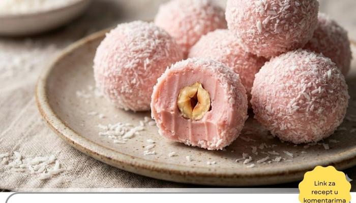 Najbolji Roze Kokos Bombice Recept za Savršeni Užitak