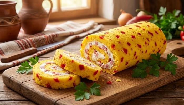 Ukusni Slani Rolat sa Paprikom – Savršeno Predjelo