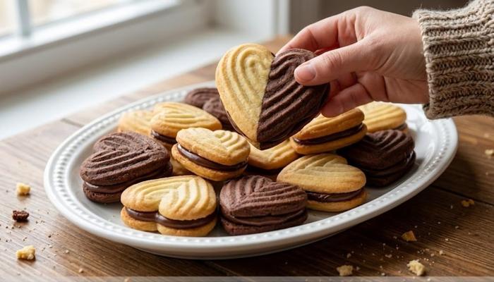 Najmekši Srcoliki Keksići Koji Se Tope u Ustima