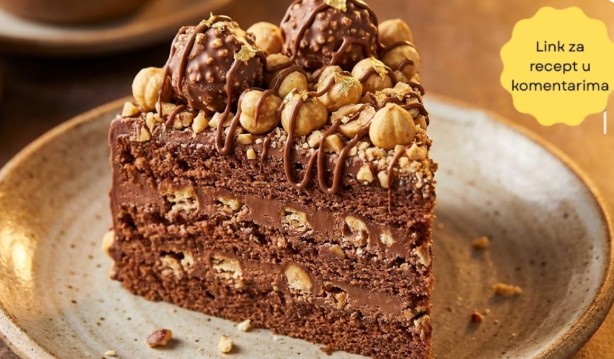 Ferrero Torta: Recept za Luksuznu Tortu sa Lešnicima i Čokoladom