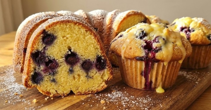 limun i borovnica kolač recept