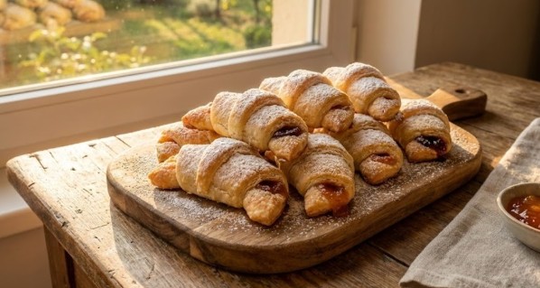 Prhke Kiflice sa Džemom: Recept za Testo bez Kvasca (Gotovo za Tren)