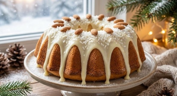 Raffaello Kuglof: Recept za Mekani Kolač sa Kokosom i Belom Čokoladom