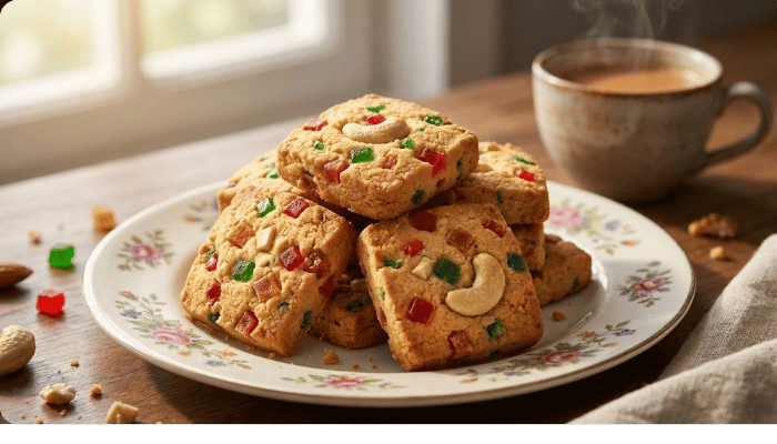 Najbolji Tuti Fruti Keksi Recept (Karachi Biscuits)