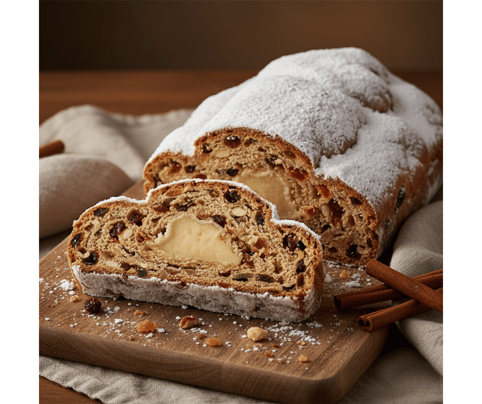 Tradicionalni Praznični Stollen sa Marcipanom