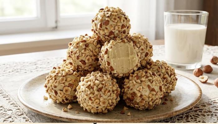 Najbolji Recept za Bijele Lešnik Bombice Bez Pečenja