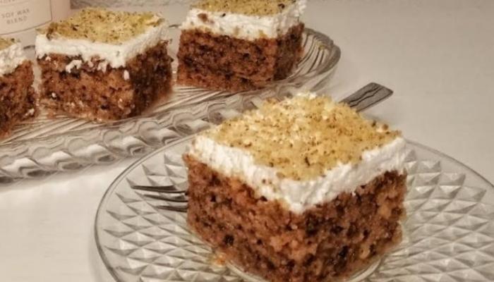 SOČNI KOLAČ SA JABUKAMA I ORASIMA: Mekan i ukusan, jednostavan za pripremu [VIDEO] – Kuhinja i Savjeti za Recepte