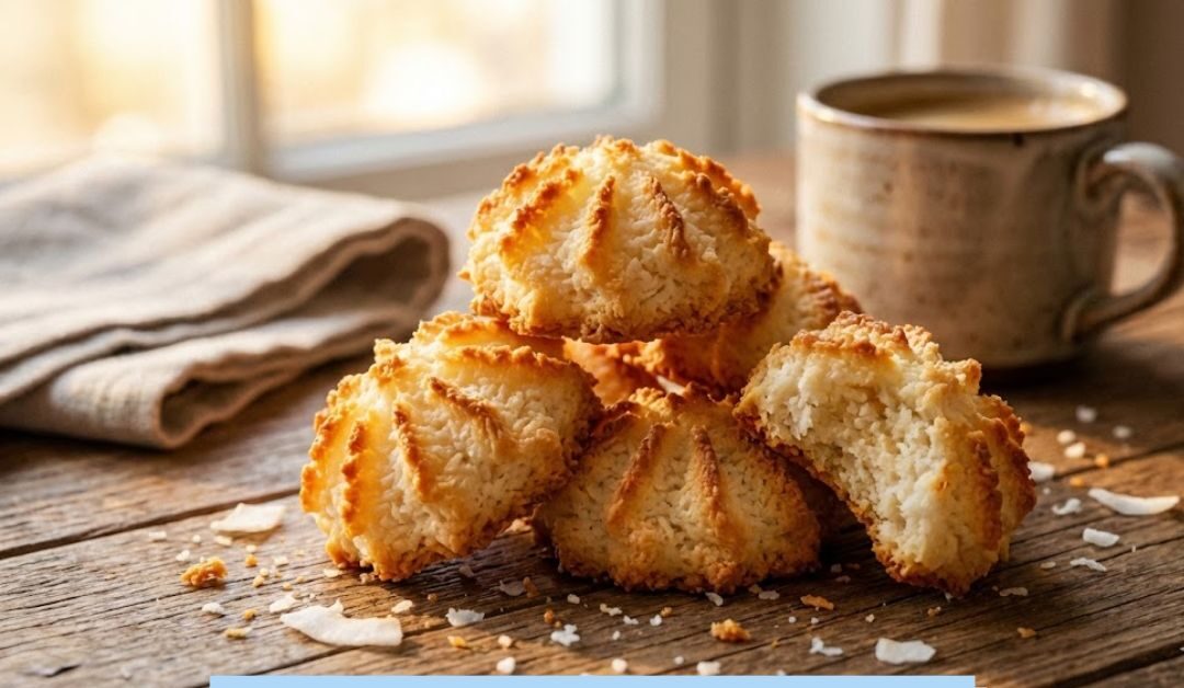Domaći Kokos Keksići – Brzi recept od samo 5 sastojaka