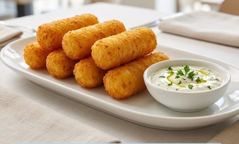 Hrskavi Kroketi sa Sirom: Recept za Savršeno Toplo Predjelo