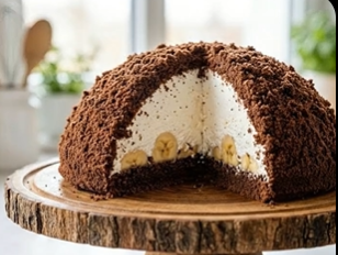 Čokoladna Krtica (Krtičnjak Torta): Omiljeni Kremasti Desert sa Bananama
