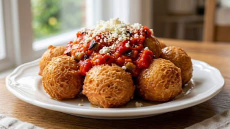 Domaći Uštipci sa Ajvarom – Najbolji Recept Za Doručak