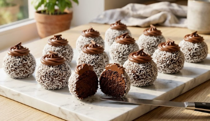 Čokoladne Kokos Tortice – Najbolji Recept Bez Pečenja