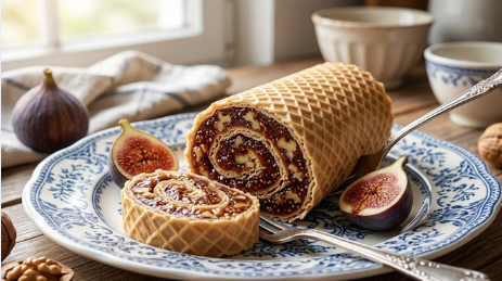 Bogati Rolat Sa Smokvama U Oblandi – Najbolji Recept Bez Pečenja