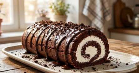 Čokoladni Rolat Sa Belim Kremom – Najbolji Brzi Recept