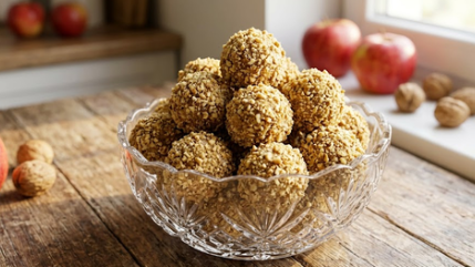 Brze Kuglice Od Jabuka I Oraha – Najbolji Recept Bez Pečenja