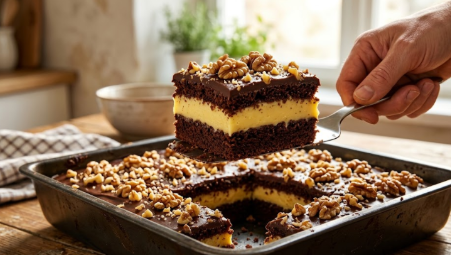 Kremasti Čokoladni Kolač Sa Orasima – Najbolji Recept