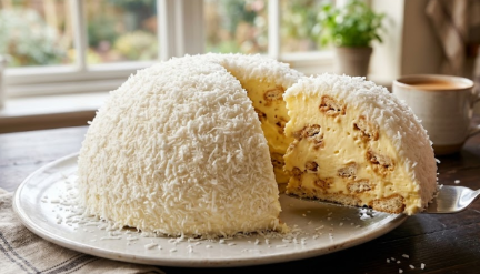 Kremasta Kokos Torta Sa Keksom – Najbolji Recept Bez Pečenja