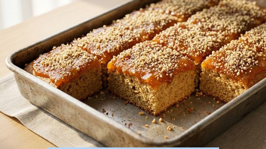 Starinski Kolač sa Džemom i Orasima – Brzi recept na čaše