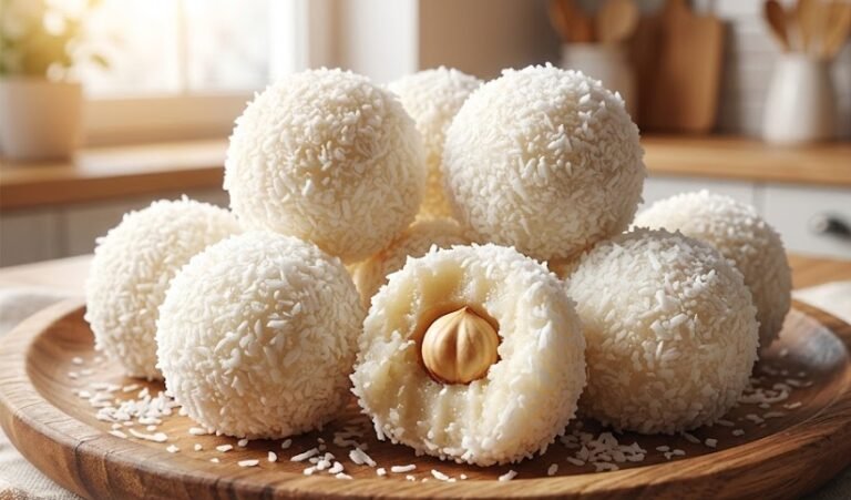 Domaće Kokos Kuglice – Brzi Recept Bez Pečenja (Rafaelo)