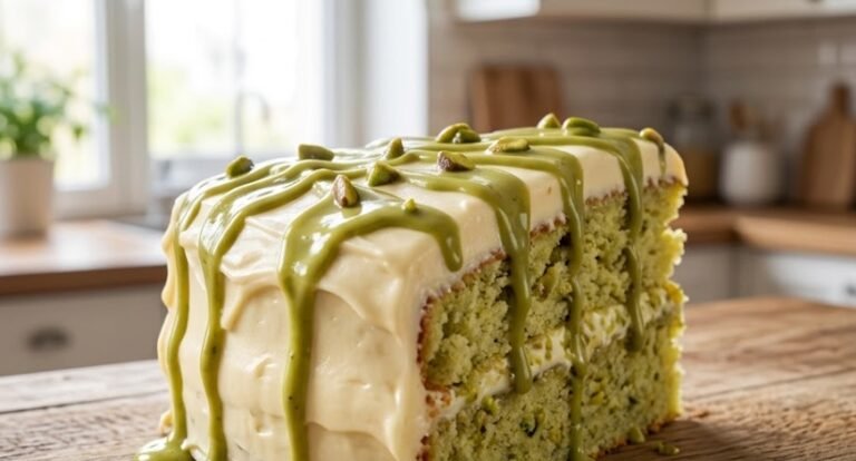 Pistać White Torta – Recept Za Tortu Od Pistaća i Bele Čokolade