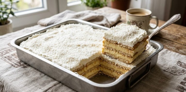 Krem Kolač S Keksom I Vanilijom Bez Pečenja – Brzi Recept