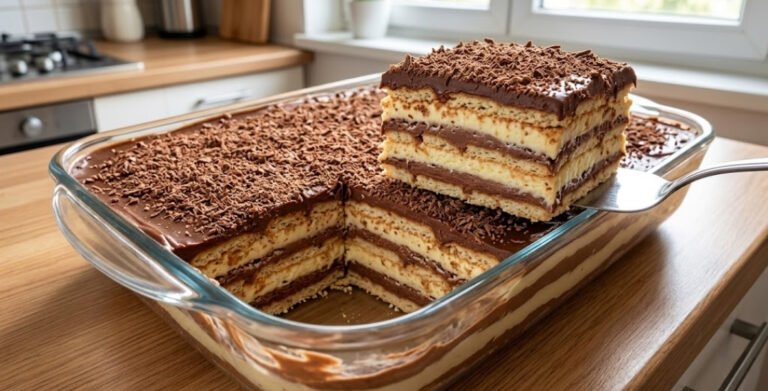 Brza Keks Torta – Recept Za Slojeviti Desert Bez Pečenja