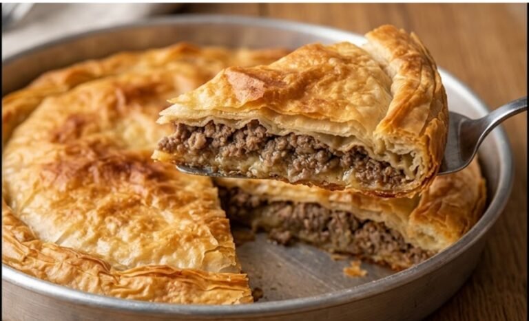 Burek sa Mesom: Tradicionalni Recept sa Gotovim Korama Kao iz Pekare