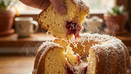 Starinski Kuglof Sa Džemom I Kokosom – Najbolji Domaći Recept