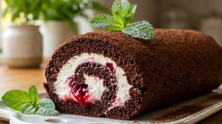 Svečani Čokoladni Rolat Sa Voćem – Recept Koji Ne Puca