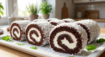 Mini Čokoladni Rolati Sa Kokosom – Recept Za Savršene Zalogaje