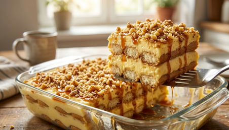 Kremasti Kolač Sa Piškotama I Orasima – Brzi Recept Bez Pečenja